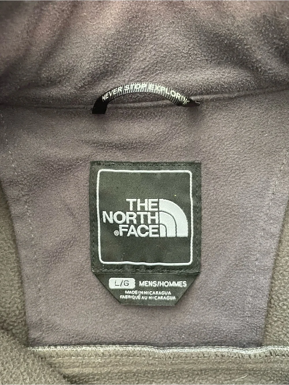 The North Face Heather Gray Apex Bionic Softshell Jacket Large